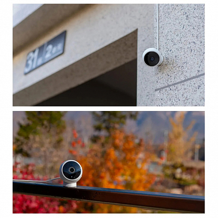 IP камера видеонаблюдения Xiaomi Mi Home Security Camera Magnetic Mount 1080p (QDJ4065GL) белая