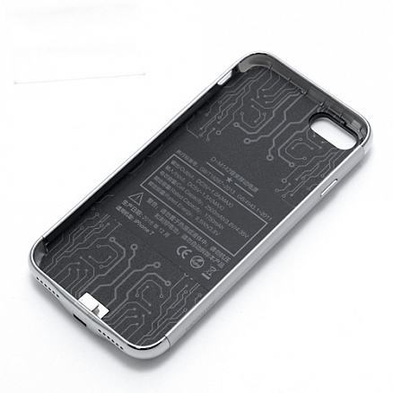 Чехол-аккумулятор для iPhone 7, 8 Joyroom D-M142 2500mAh серебристый