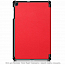 Чехол для Lenovo Tab E10 TB-X104 кожаный Nova-06 красный
