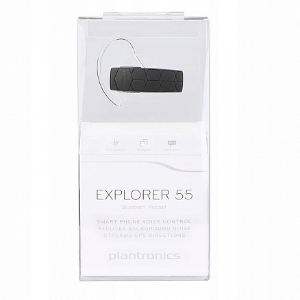 Bluetooth гарнитура Plantronics Explorer 55 мультипойнт черная
