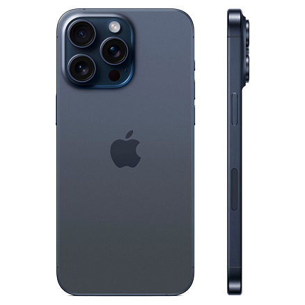 Смартфон Apple iPhone 15 Pro Max Dual SIM 256Gb синий титан