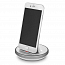 Док-станция с Lightning разъемом для iPhone или iPad 2A Forever PDS-01 белая