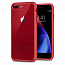 Чехол для iPhone 7 Plus, 8 Plus гибридный Spigen SGP Ultra Hybrid 2 прозрачно-красный
