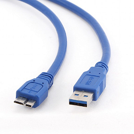 Кабель USB - MicroUSB для зарядки длина 1,8 м Cablexpert синий