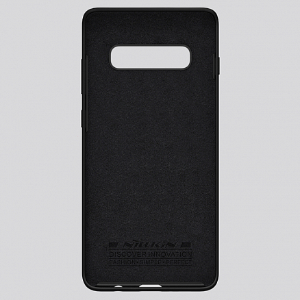 Чехол для Samsung Galaxy S10 G973 силиконовый Nillkin Flex Pure черный