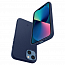 Чехол для iPhone 13 силиконовый Spigen Silicone Fit синий