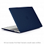 Чехол для Apple MacBook Air 13 A1466, A1369 пластиковый матовый DDC Matte Shell темно-синий