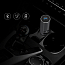 Bluetooth гарнитура 2-в-1 + зарядное устройство автомобильное c 2 USB входами 2.1A Remax RB-T11C черно-серая