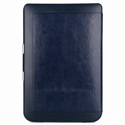 Чехол для PocketBook Touch 622, Touch Lux, Touch Lux 623 кожаный Nova-06 Original темно-синий