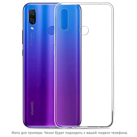 Чехол для Huawei P Smart 2019 гелевый CASE Better One прозрачный