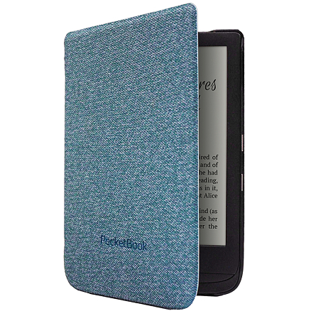 Чехол для PocketBook 632, 616, Touch Lux 4 627 оригинальный PocketBook Shell серо-голубой