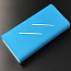 Чехол для внешнего аккумулятора Xiaomi Mi 2C силиконовый голубой