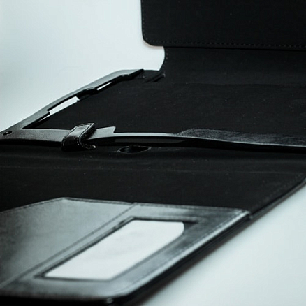 Чехол для Acer Iconia Tab W510 кожаный с креплением клавиатуры NOVA-W510-2 черный