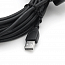 Кабель-удлинитель USB 2.0 (папа - мама) активный длина 10 м Cablexpert UAE-01 черный