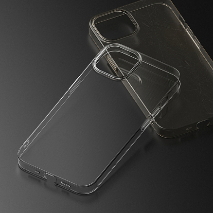 Чехол для iPhone 13 mini ультратонкий пластиковый Ringke Slim прозрачный