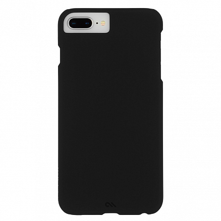 Чехол для iPhone 6 Plus, 6S Plus, 7 Plus, 8 Plus пластиковый тонкий Case-mate (США) Barely There черный матовый