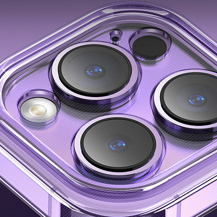 Чехол для iPhone 13 Pro Max силиконовый Baseus Corning прозрачный + защитное стекло