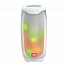 Портативная колонка JBL Pulse 4 с разноцветной подсветкой и с защитой от воды белая