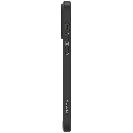 Чехол для iPhone 14 Pro гибридный Spigen Ultra Hybrid прозрачно-черный матовый