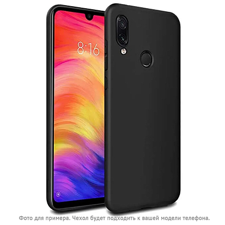 Чехол для Huawei P Smart 2019 силиконовый CASE Matte черный
