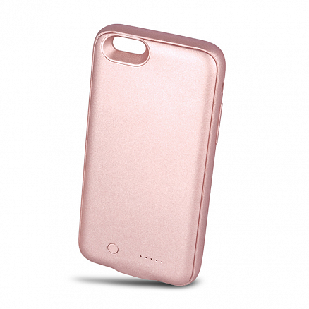 Чехол-аккумулятор для iPhone 6, 6S Forever 3000mAh розовое золото 