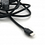 Кабель USB - Lightning для зарядки iPhone 1 м 3A ISA черный