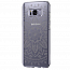 Чехол для Samsung Galaxy S8 G950F гелевый c узорами Spigen SGP Liquid Crystal Shine прозрачный