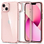Чехол для iPhone 13 гибридный Spigen Ultra Hybrid прозрачно-розовый