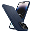 Чехол для iPhone 14 Pro гелевый Spigen Liquid Air синий