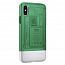 Чехол для iPhone X, XS гибридный Spigen SGP Classic C1 зеленый