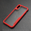 Чехол для iPhone XR гибридный iPaky Survival прозрачно-красный