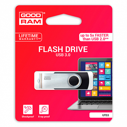 Флешка GoodRam UTS3 16Gb USB 3.0 черная