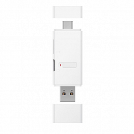Картридер Type-C, USB 3.2 Gen1 для MicroSD и NanoSD Huawei белый