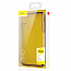 Чехол для iPhone X, XS гелевый Baseus Shining прозрачно-золотистый