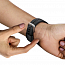 Ремешок-браслет для Samsung Galaxy Watch 42 мм, Active, Active 2 40 мм и 44 мм силиконовый Nova Flexible черный