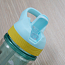 Бутылка для воды с трубочкой Korean Trendy Cup Sun 400 мл бирюзовая