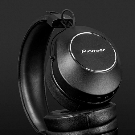 Наушники беспроводные Bluetooth Pioneer SE-MS9BN полноразмерные с микрофоном и шумоподавлением черные