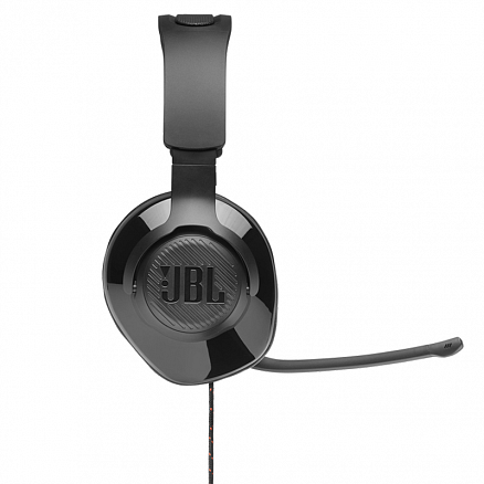 Наушники JBL Quantum 200 полноразмерные с микрофоном игровые черные