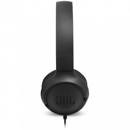 Наушники JBL T500 накладные с микрофоном складные черные