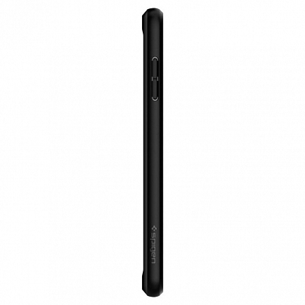 Чехол для Samsung Galaxy A8 (2018) гибридный Spigen SGP Ultra Hybrid прозрачно-черный матовый